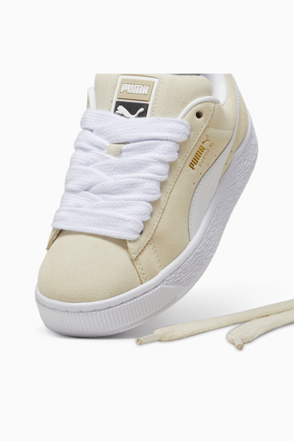 Suede XL Sneakers Unisex, Sugared Almond-PUMA White, extralarge