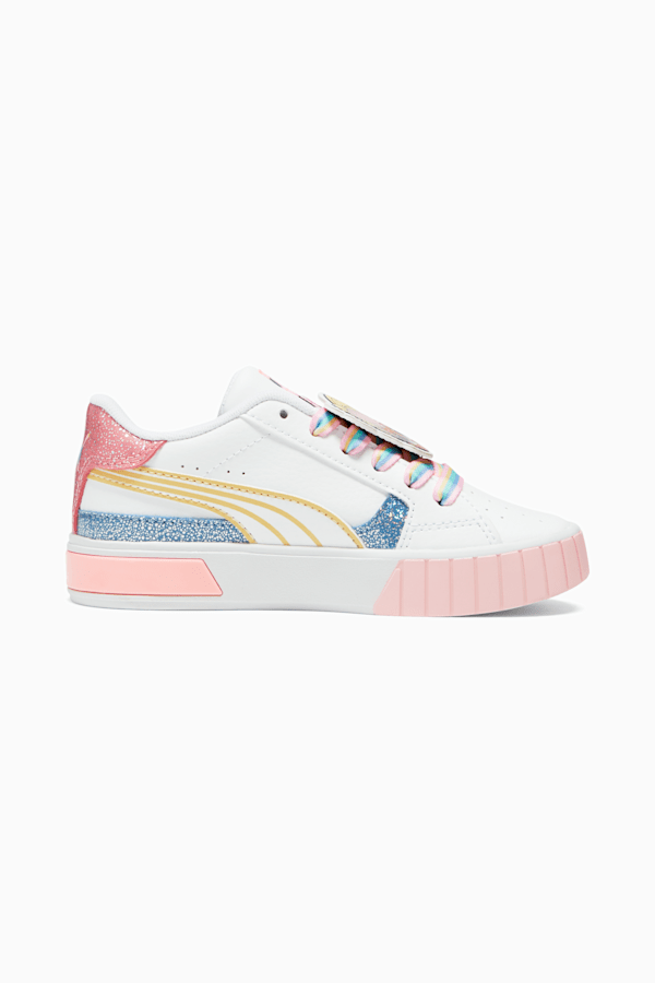 Pink puma sneakers with bow on sale