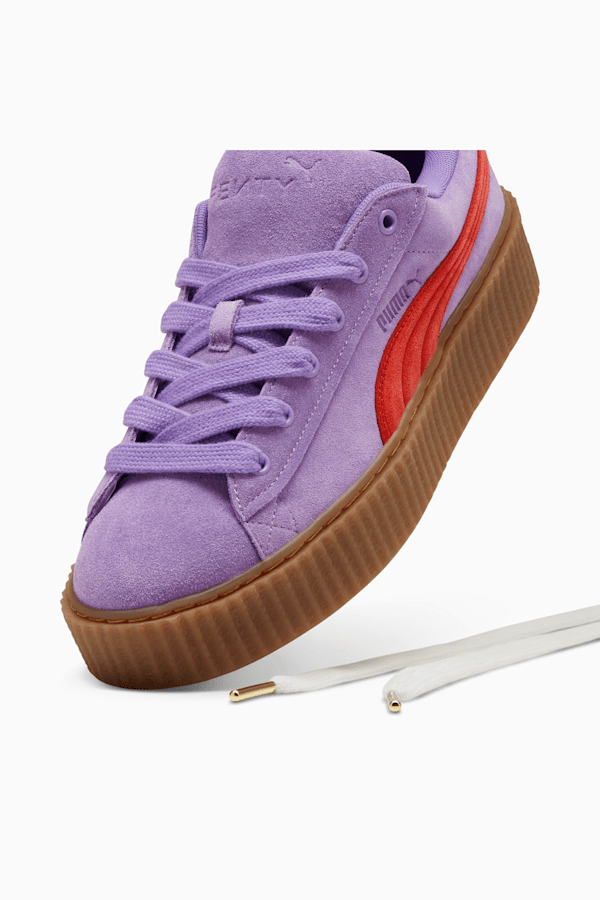 FENTY x PUMA Creeper Phatty Men's Sneakers, Lavender Alert-Burnt Red-Gum, extralarge
