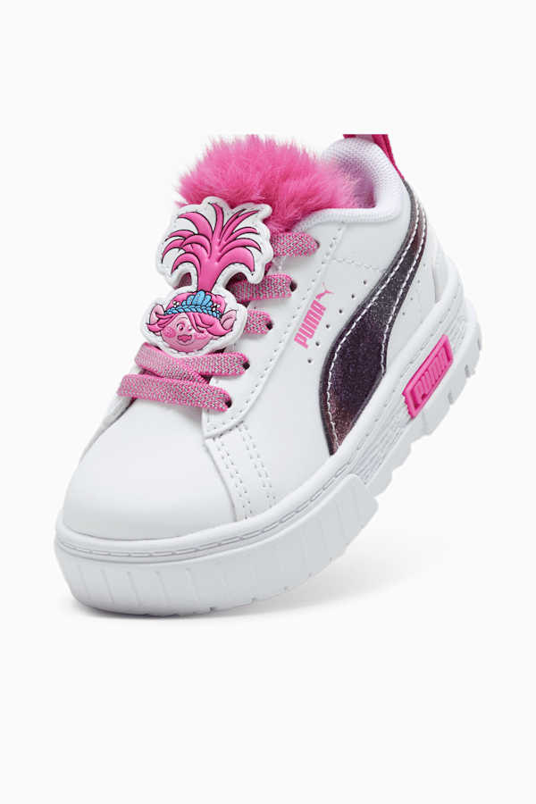 PUMA x TROLLS Mayze Toddlers' Sneakers, PUMA White-Ravish, extralarge