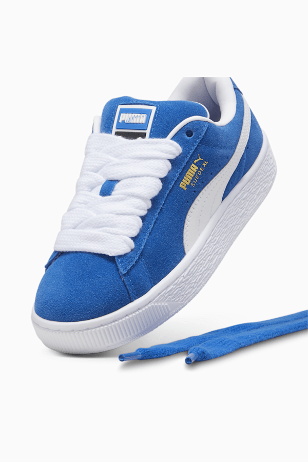 Suede XL Youth Sneakers, PUMA Team Royal-PUMA White, extralarge