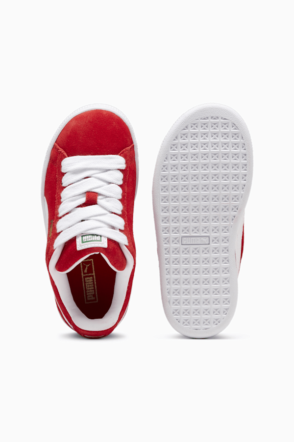 Suede XL Kids' Sneakers, For All Time Red-PUMA White, extralarge