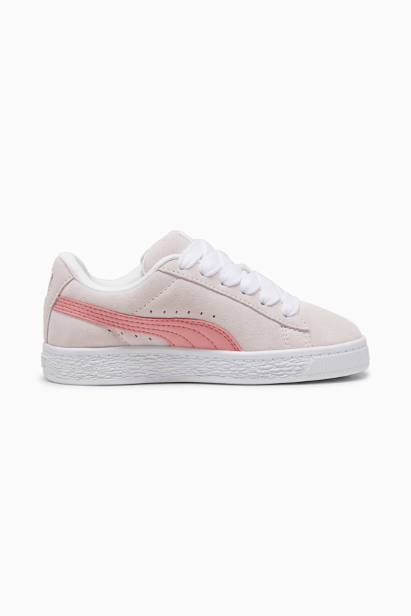 Suede XL Kids' Sneakers, Whisp Of Pink-Passionfruit, extralarge