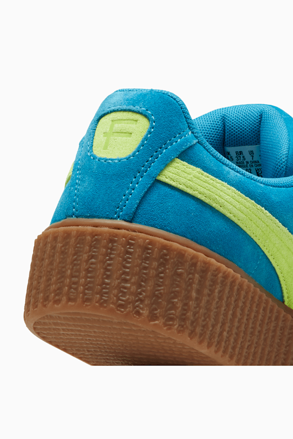 FENTY x PUMA Creeper Phatty Women's Sneakers, Speed Blue-Lime Pow-Gum, extralarge