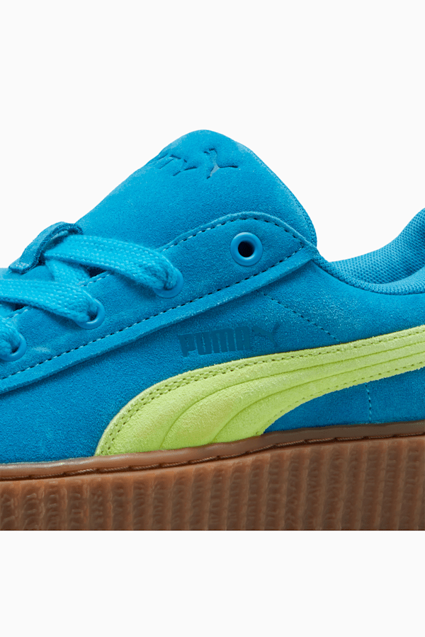 FENTY x PUMA Creeper Phatty Women's Sneakers, Speed Blue-Lime Pow-Gum, extralarge