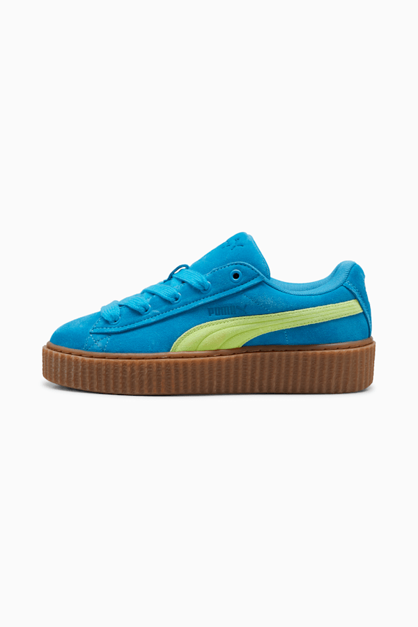 FENTY x PUMA Creeper Phatty Women's Sneakers, Speed Blue-Lime Pow-Gum, extralarge