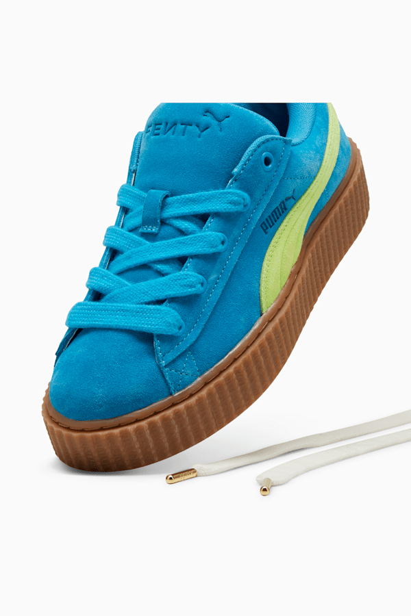 FENTY x PUMA Creeper Phatty Women's Sneakers, Speed Blue-Lime Pow-Gum, extralarge