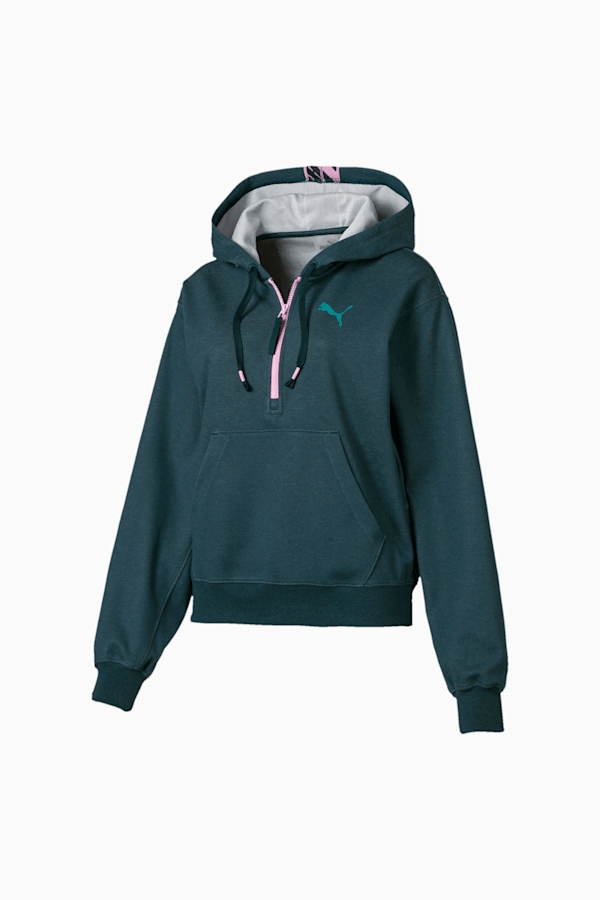 Feel It Cover Up Women's Half Zip Hoodie | PUMA