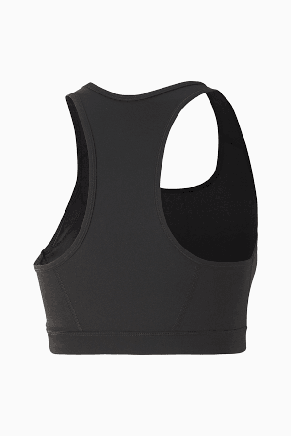 PUMA Womens 4Keeps Mid Impact Sports Bra Casual Casual - Black - Size XS at   Women's Clothing store