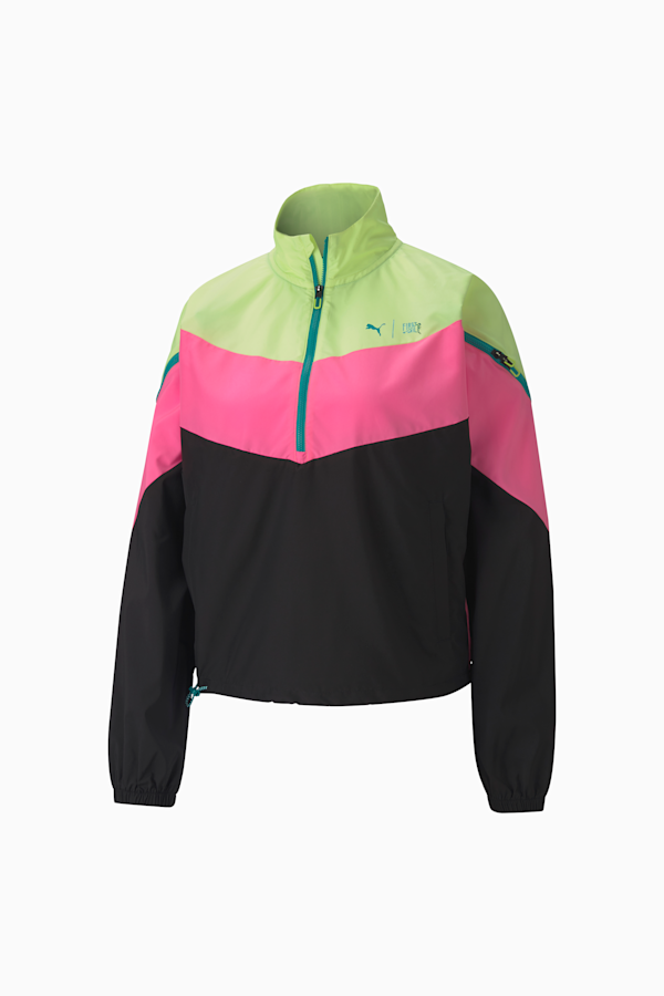 Pink puma jacket new arrivals
