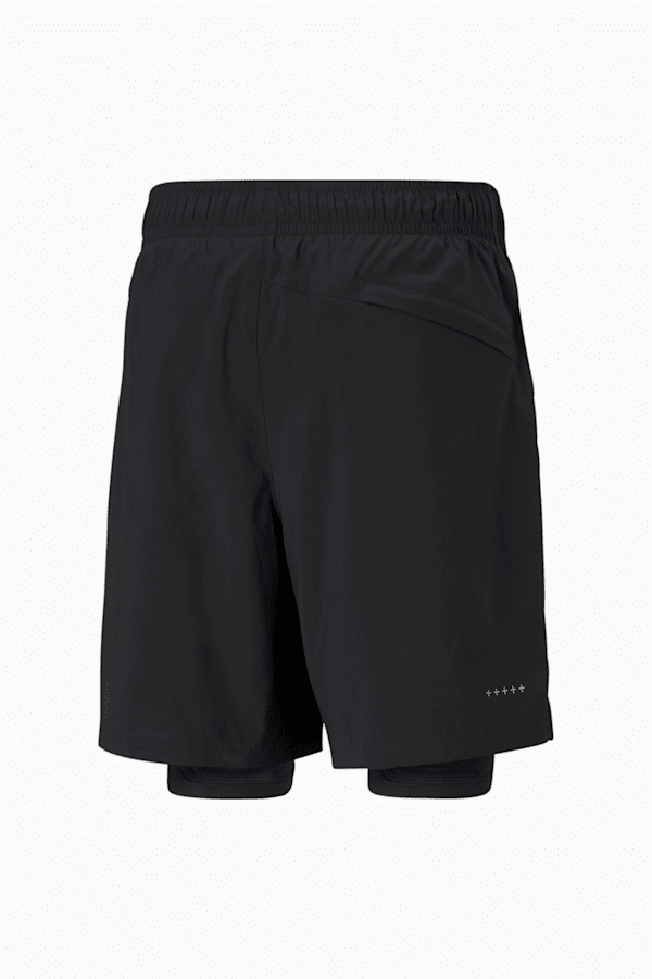 Essential Woven 2-in-1 Training Shorts, Black