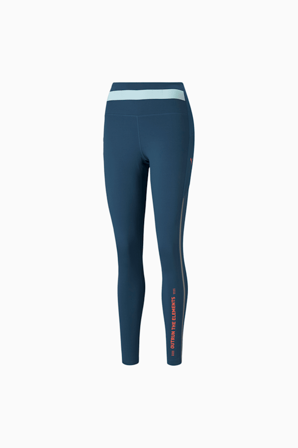 PUMA x HELLY HANSEN Women's Running Tights, Intense Blue, extralarge