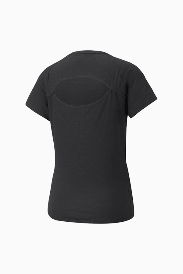 5K Logo Short Sleeve Women's Running Tee, Puma Black, extralarge-GBR