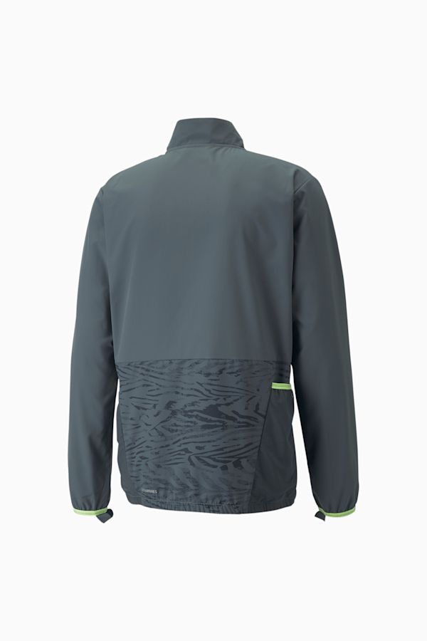 Ultraweave S FSTR Men's Running Jacket, Dark Slate-Fizzy Light, extralarge