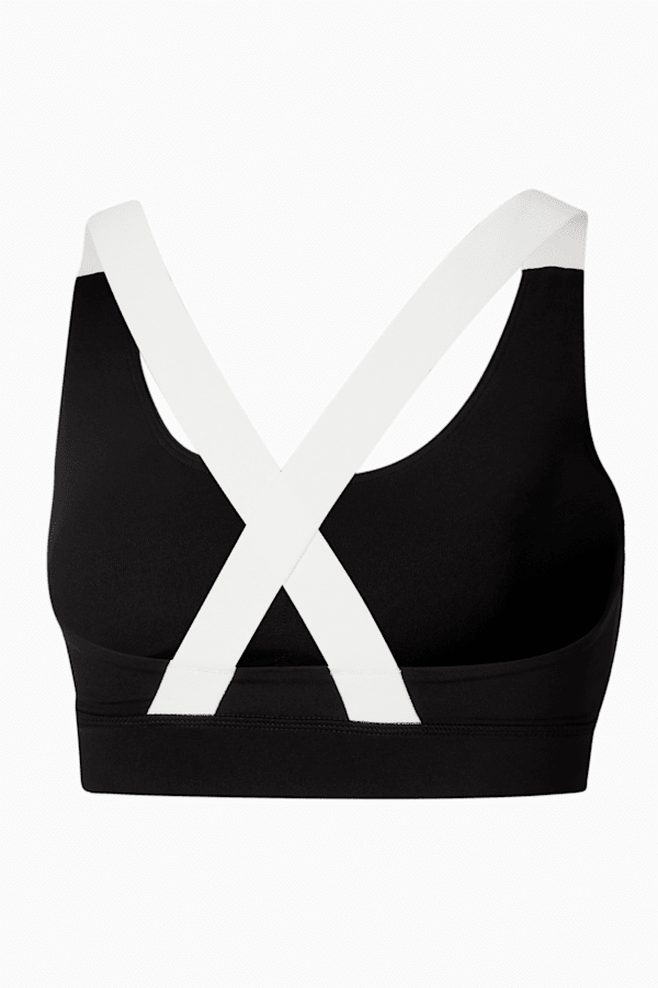 Top Puma Mid Impact Fit Bra Feminino - 525838-02