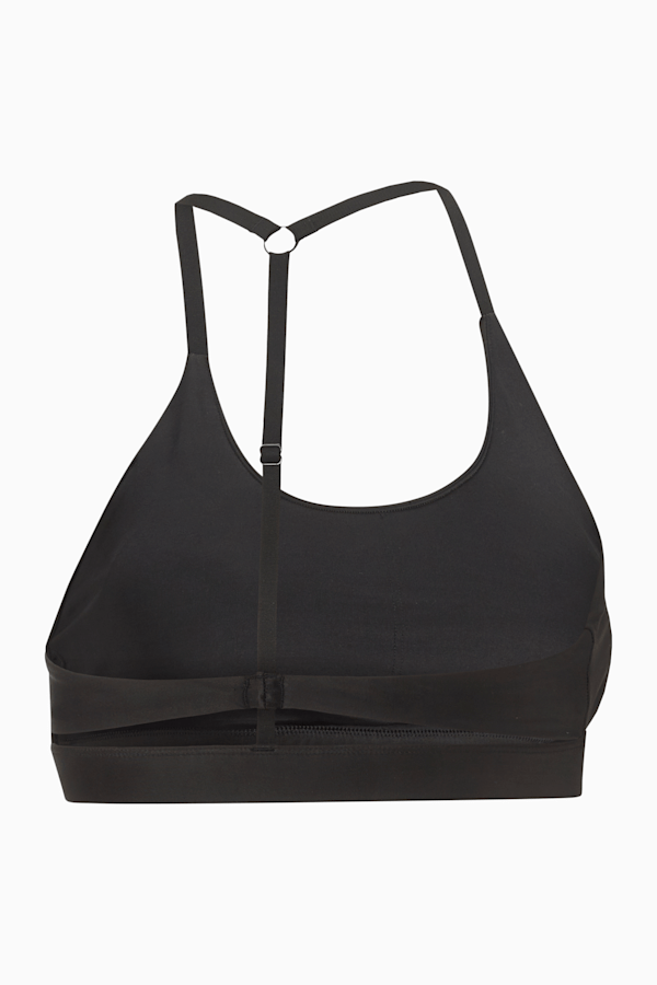 Reebok Identity Sports Bra in Medium Grey Heather / White