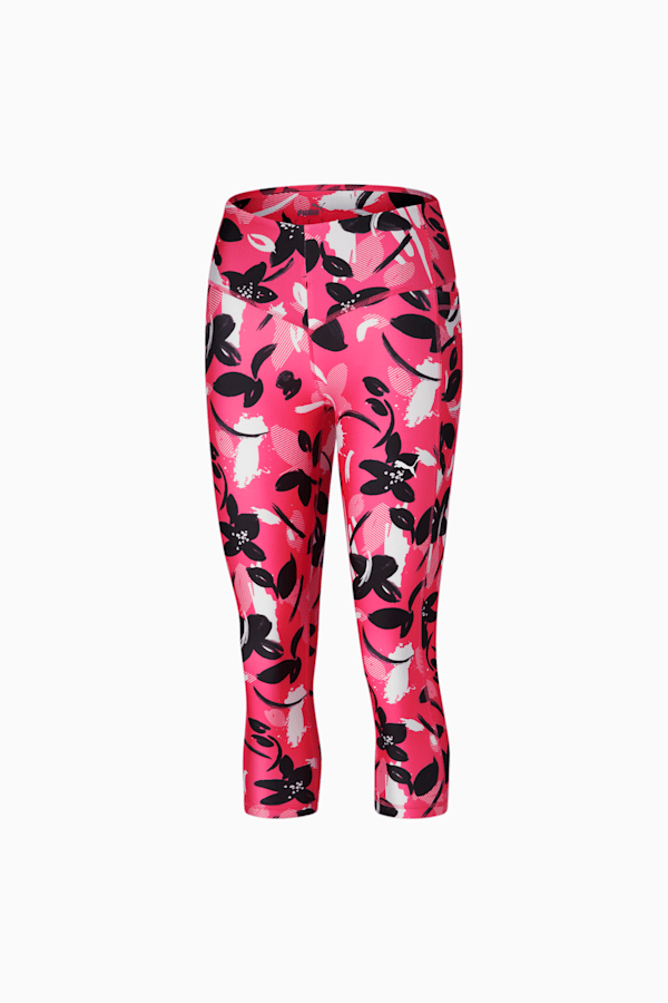 Power 7/8 Workout Leggings - Ultra Black Camo Print, Women's Leggings