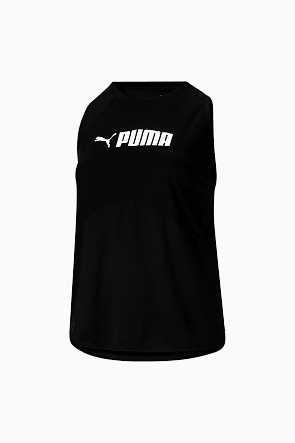 PUMA Fit Logo Women's Training Tank Top PL, Puma Black, extralarge