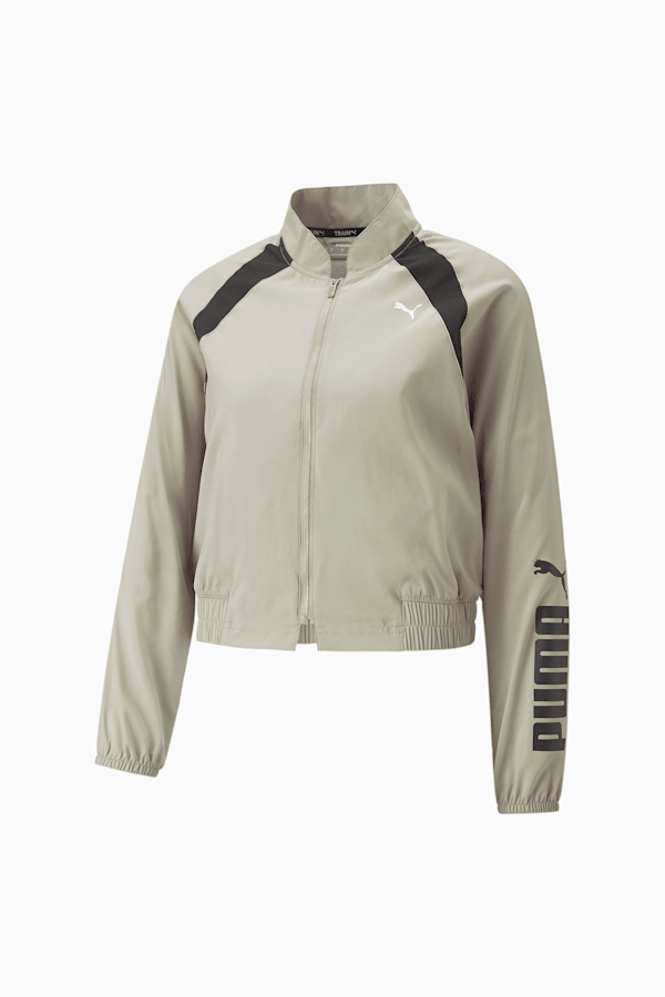 Veste d’entraînement tissée PUMA Fit Fashion Femme, Birch Tree, extralarge