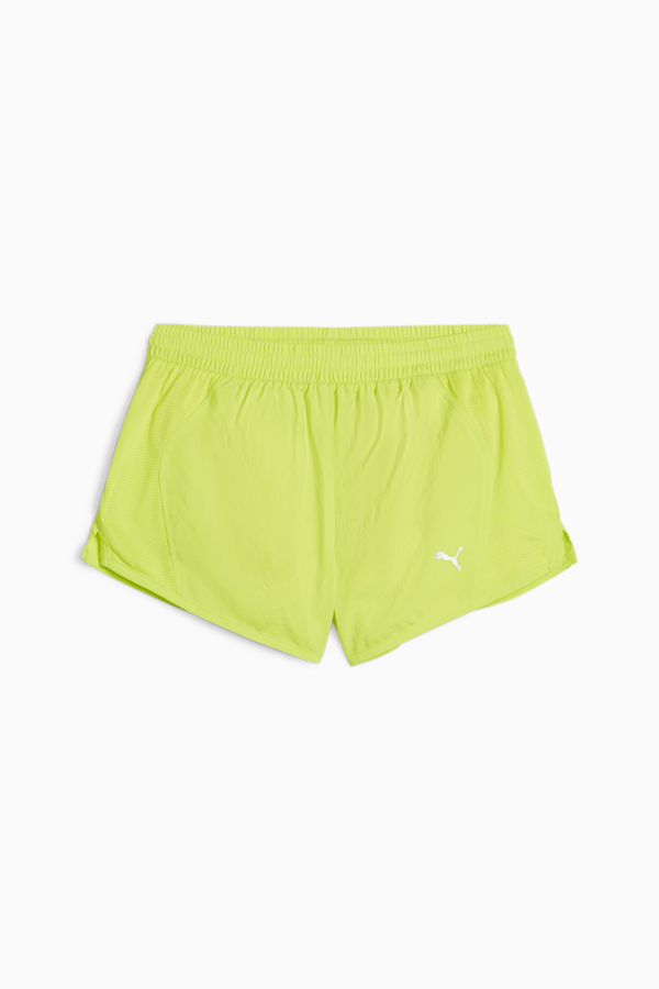 Run Favourite Velocity 3'' Running Shorts Women, Lime Pow, extralarge