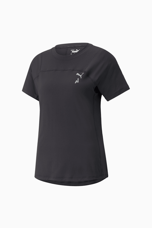SEASONS Women's coolCELL Trail Running Tee, PUMA Black, extralarge-GBR