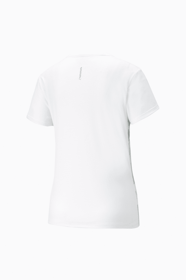 Run Favourite AOP Tee Women, PUMA White-AOP, extralarge-GBR