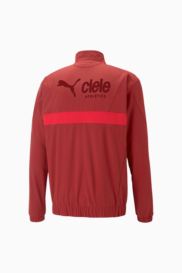 PUMA x CIELE Running Tracksuit Jacket, Intense Red, extralarge