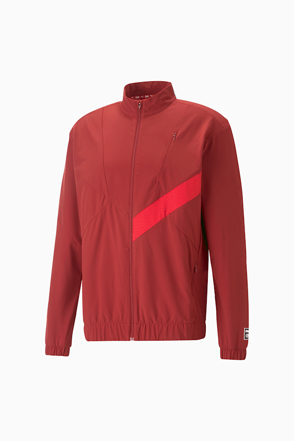 PUMA x CIELE Running Tracksuit Jacket, Intense Red, extralarge