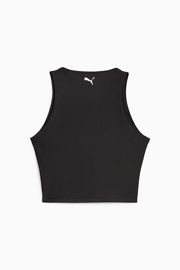 Puma Training Pwr Shape Forever Logo Women's Bra Top Black/White 515991-10  