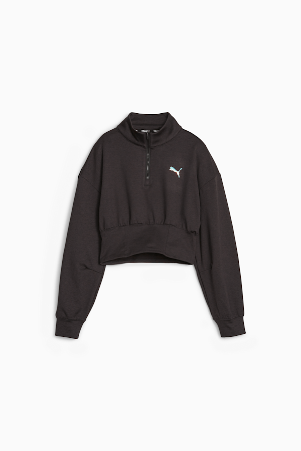 CLOUDSPUN Fashion Half Zip Women s Training Sweatshirt PUMA