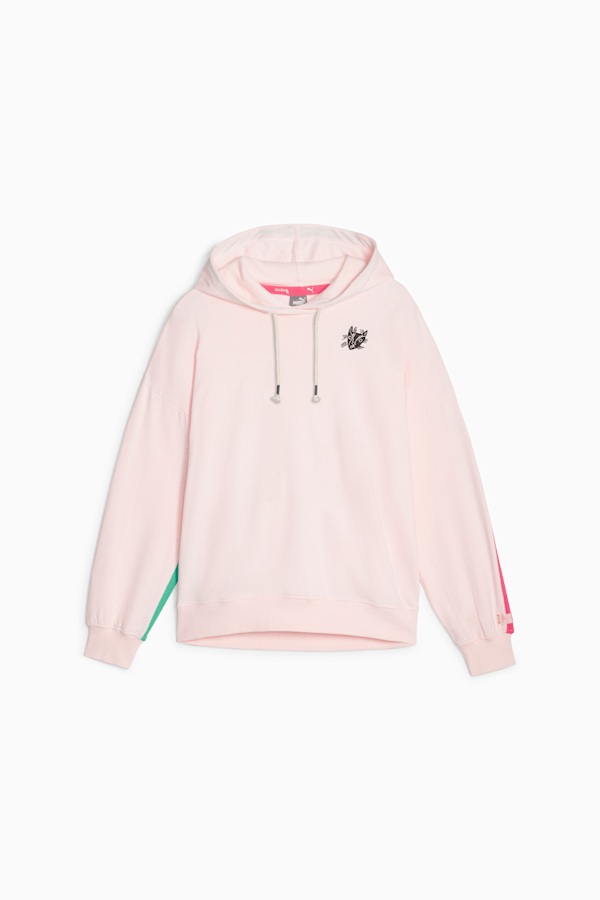 PUMA Girls' Fleece No. 1 Logo Pullover Hoodie, Light Pastel Pink, 5 :  : Clothing, Shoes & Accessories