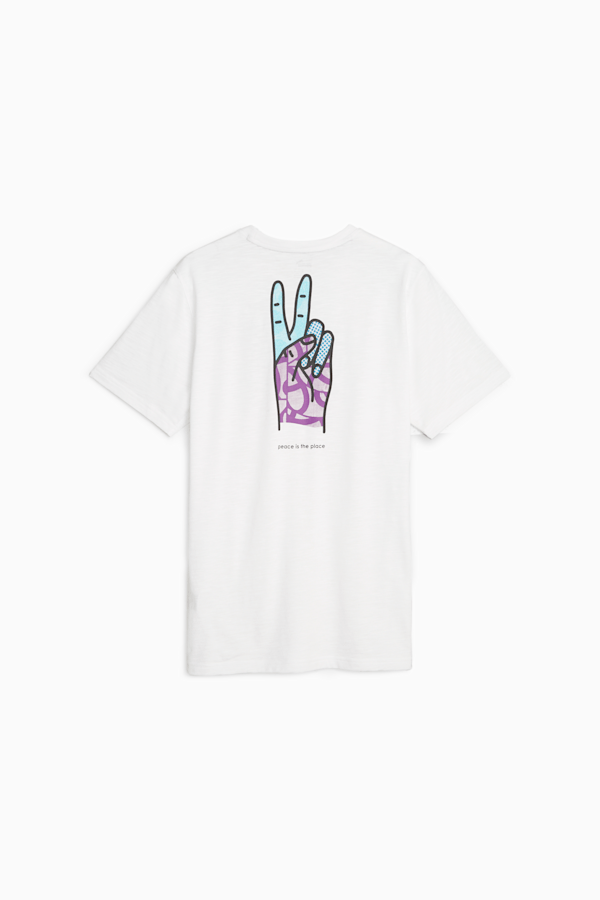 Pink and white puma shirt shop