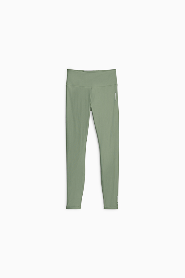 W RUN Women's High-Waisted Leggings, Eucalyptus, extralarge