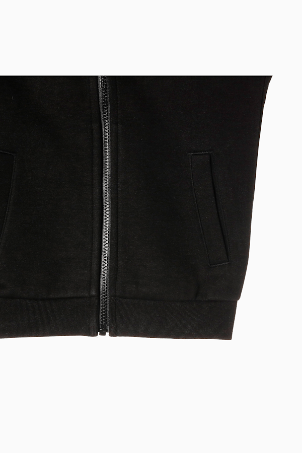 Plain black track jacket sale
