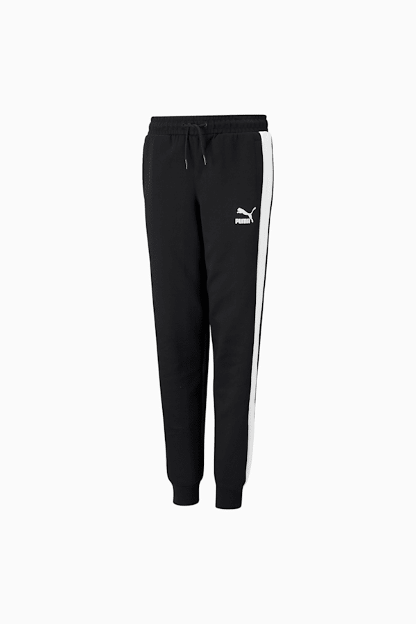 Pantalon de survêtement Iconic T7 Jeune, Puma Black, extralarge