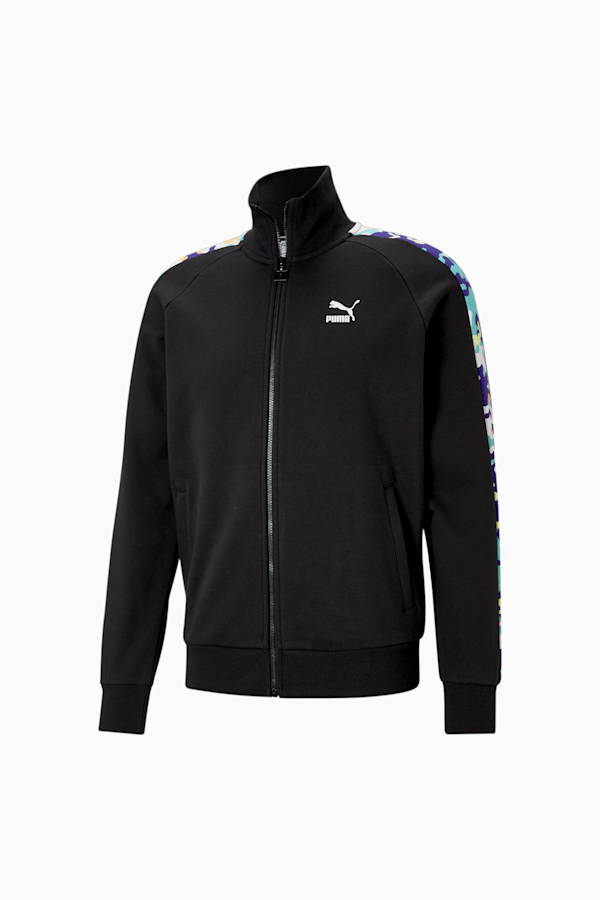 Puma Classics T7 padded jacket in puma black, ASOS