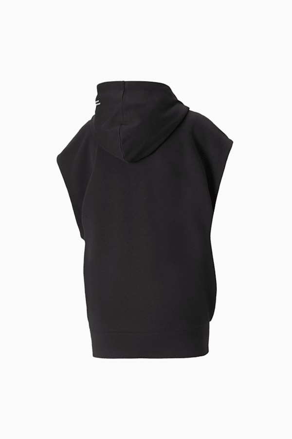 Puma sleeveless hoodie sales