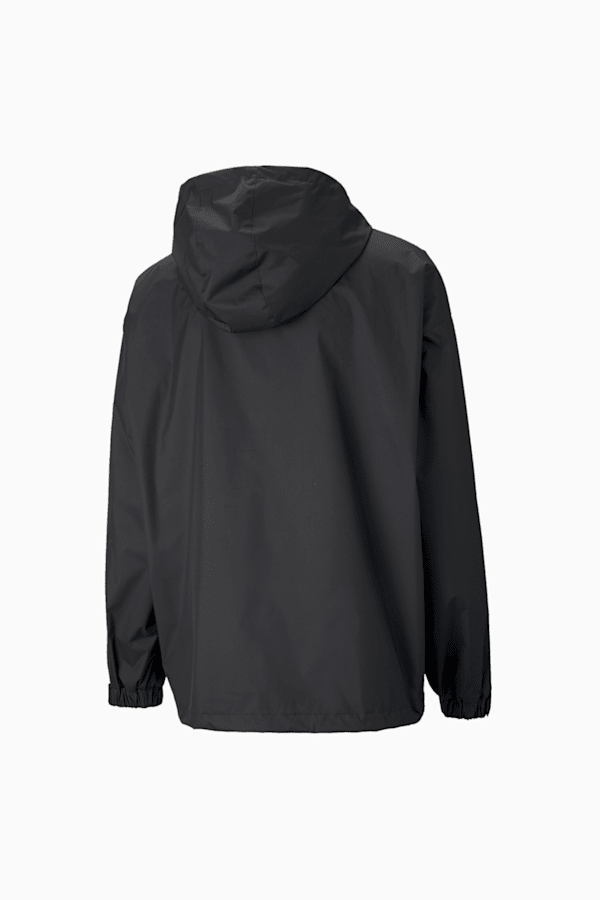 Puma black and white windbreaker hotsell