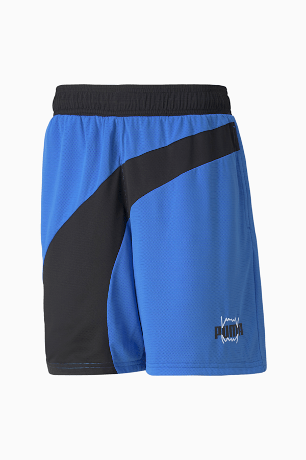 Flare Men's Basketball Shorts, Bluemazing, extralarge