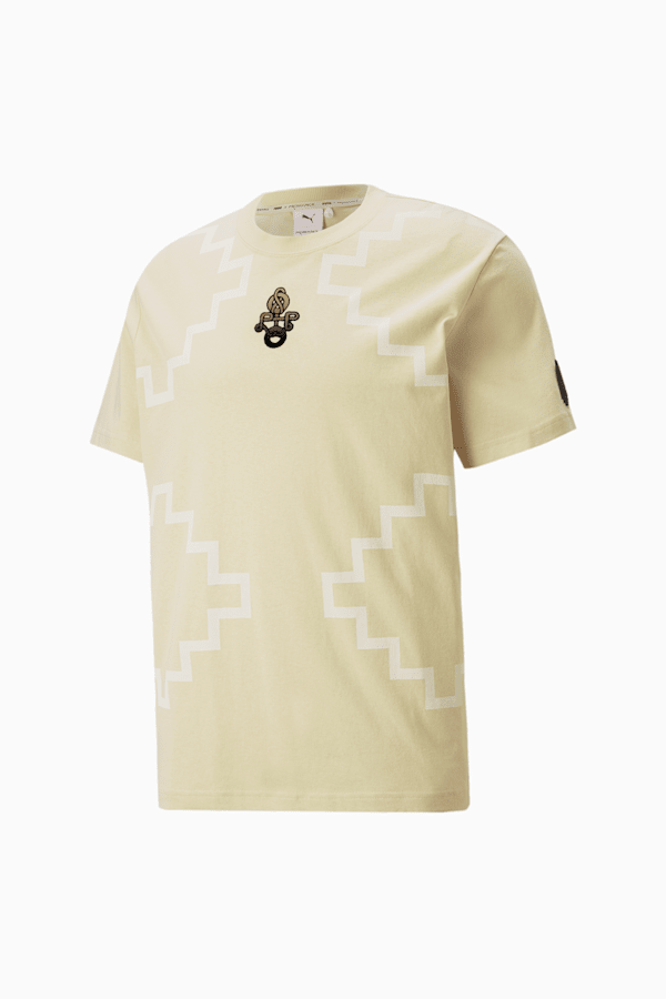 PUMA x PRONOUNCE Elevated Tee, Pebble, extralarge