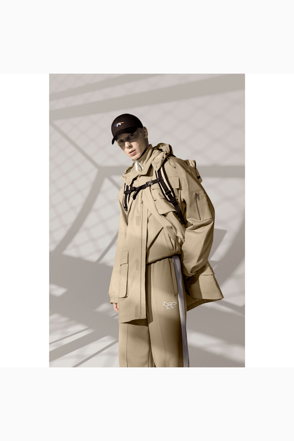 Maison kitsune coat shop