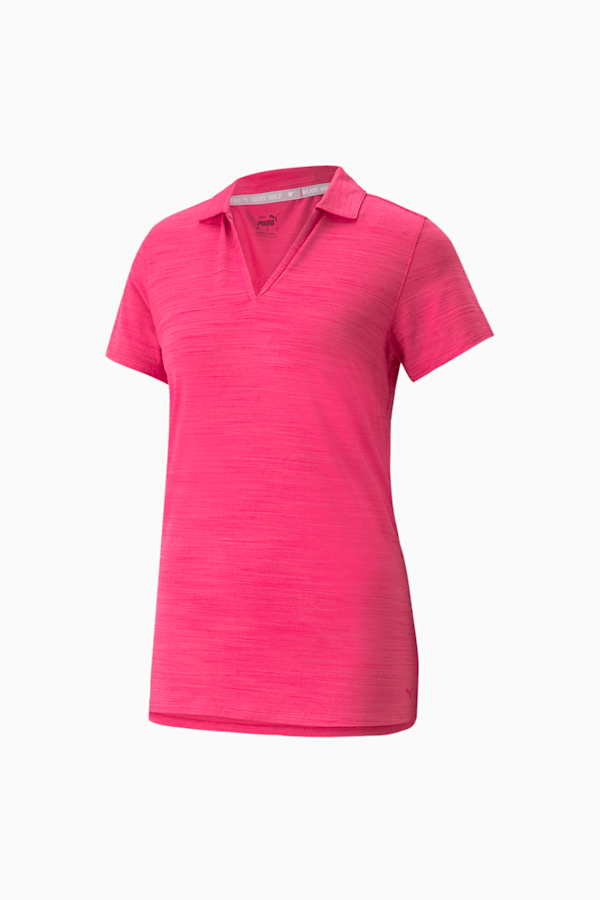 CLOUDSPUN Coast Women's Golf Polo, Orchid Shadow Heather, extralarge