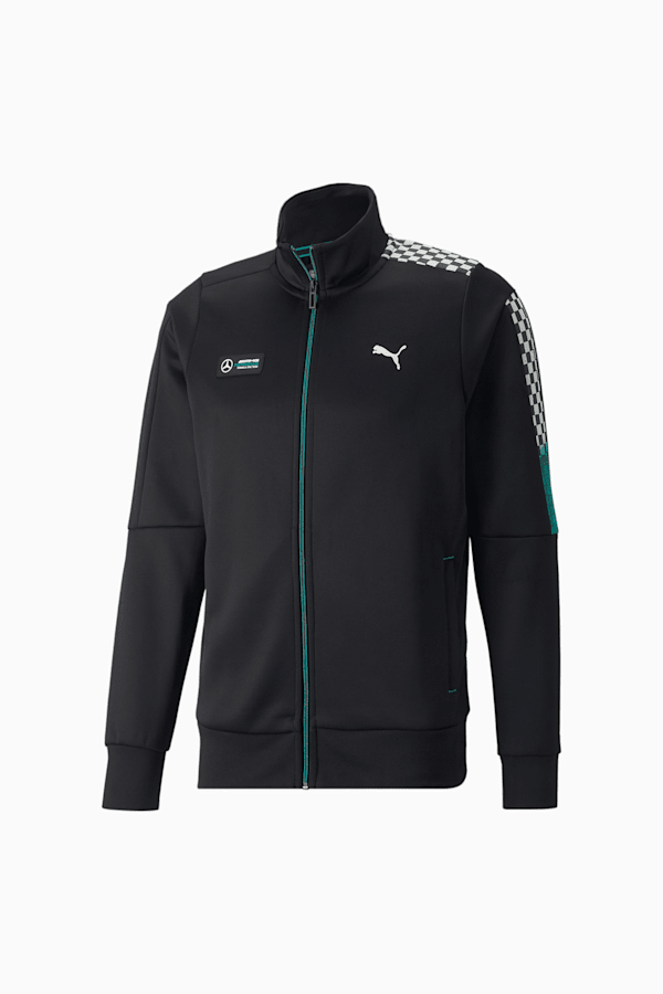 Mercedes F1 T7 Men's Track Jacket, Puma Black, extralarge