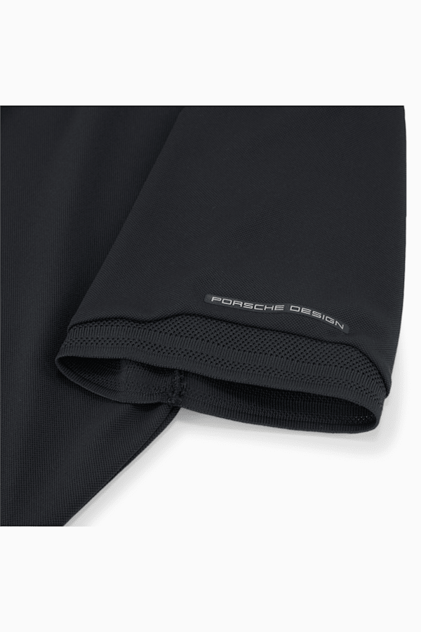 Porsche Design Men's Polo Shirt, Jet Black, extralarge
