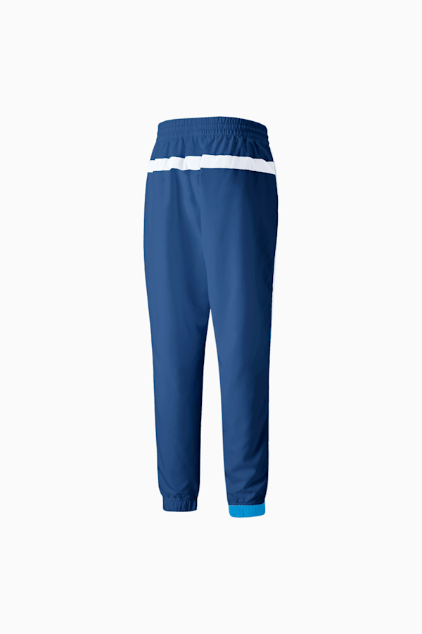Clyde Men's Basketball Pants, Puma White-Ocean Dive, extralarge