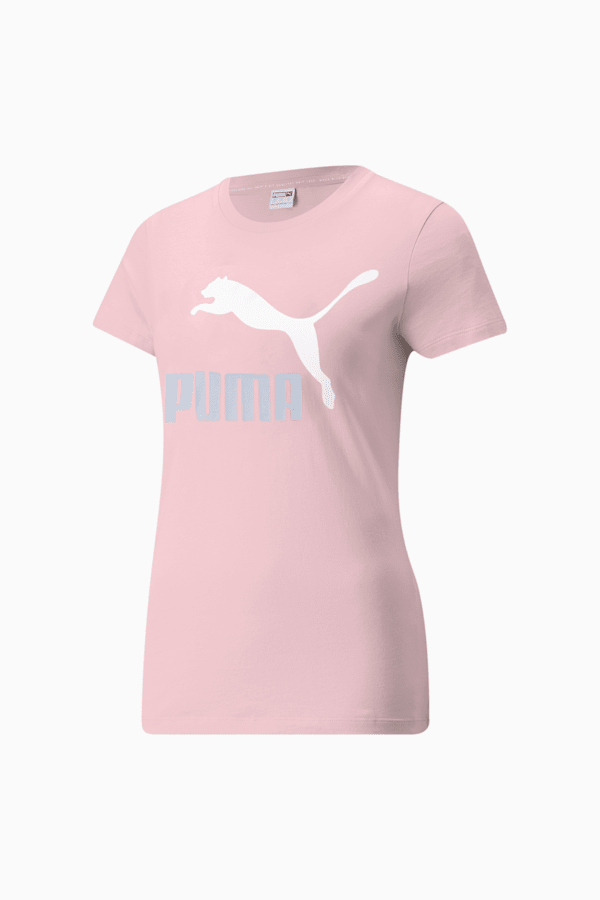 Classics Logo Interest Women's Tee, Chalk Pink, extralarge