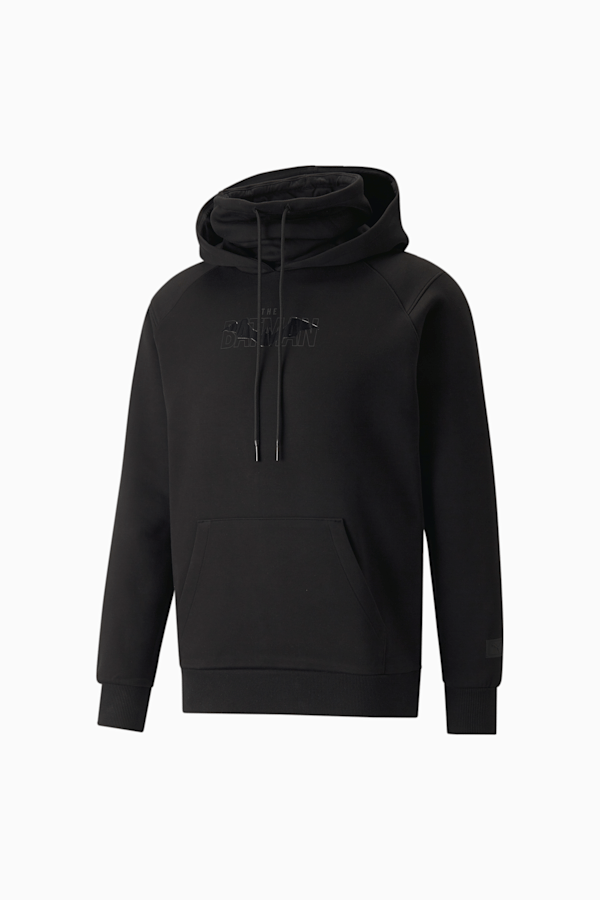 Puma black hoodie mens shop