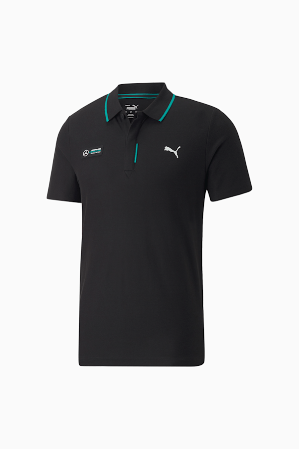 Mercedes-AMG Petronas Motorsport Formula One Polo Shirt Men, Puma Black, extralarge