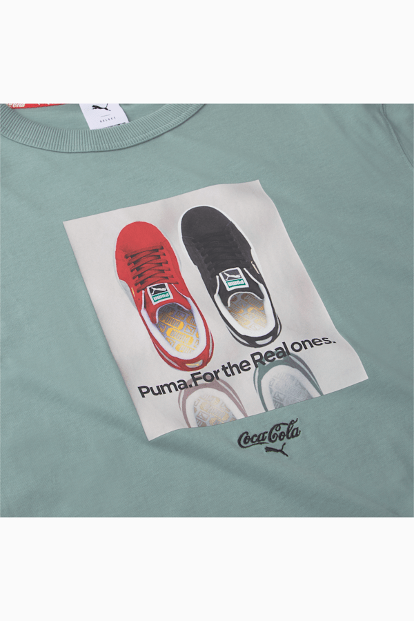 PUMA x COCA-COLA Men's Relaxed Tee, Slate, extralarge