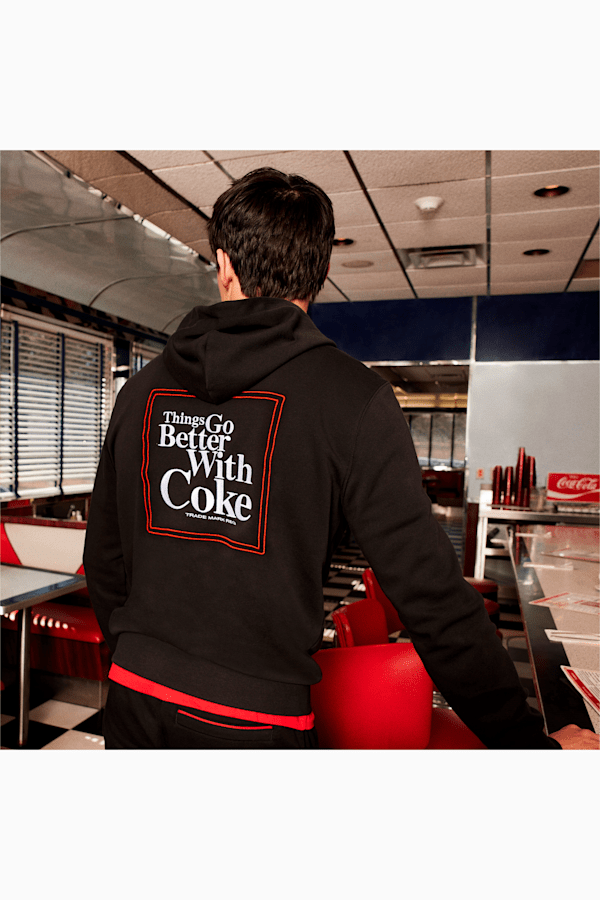 Black coca cola hoodie store